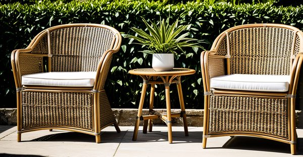Fauteuils en rotin : élégance, confort et durabilité pour votre jardin